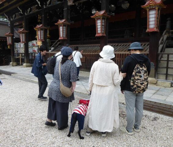 写真７　合格祈願の様子